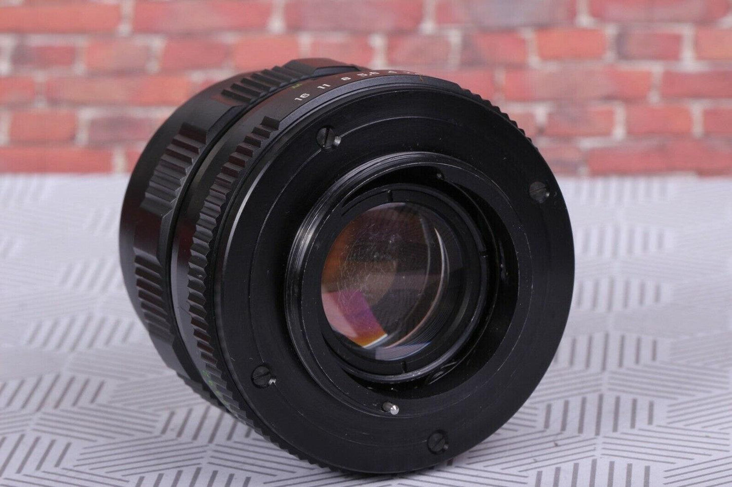 Lens Helios -44M-4 Modified Trioplan Soviet USSR Bubble Effect with Adapter/CLA