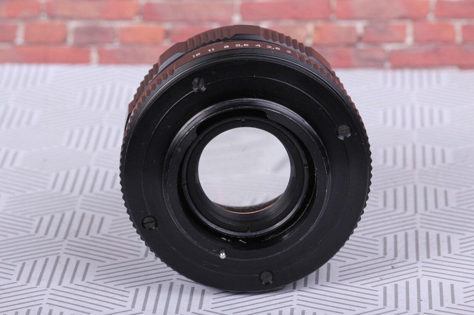 Lens Helios -44M-4 Modified Trioplan Soviet USSR Bubble Effect with Adapter/CLA