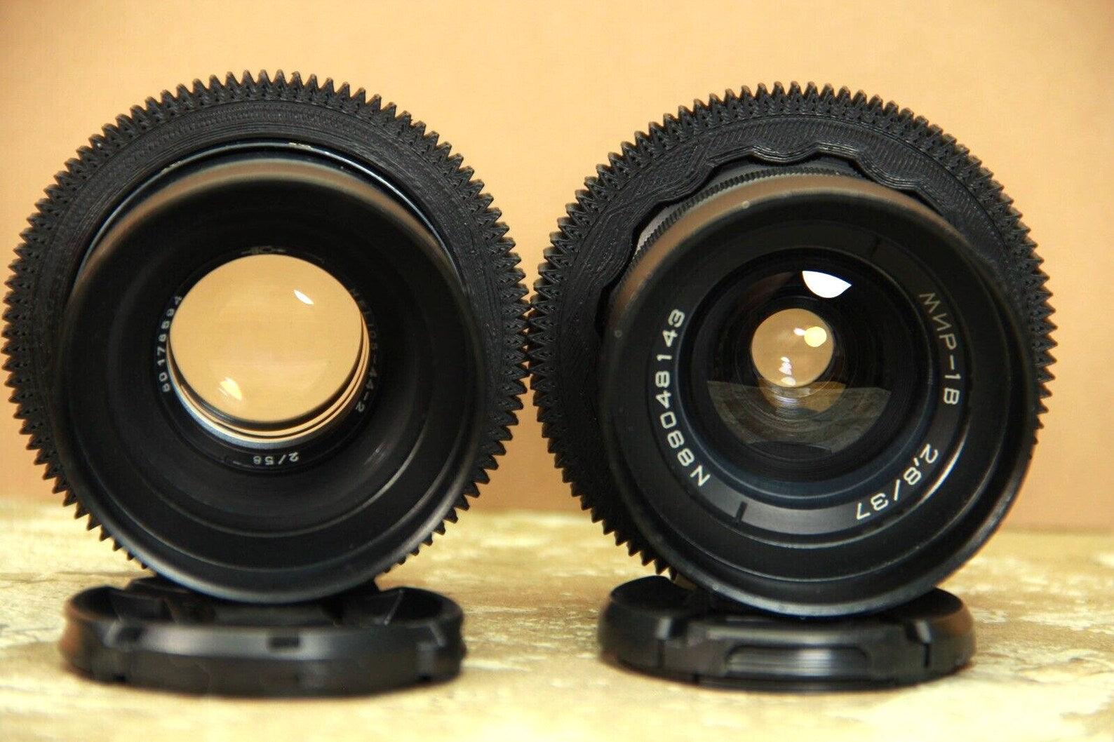 Two Soviet Lenses: Helios 44-2 58mm F/2 and Mir-1B F2.8/37mm DSLR with PL Adapter