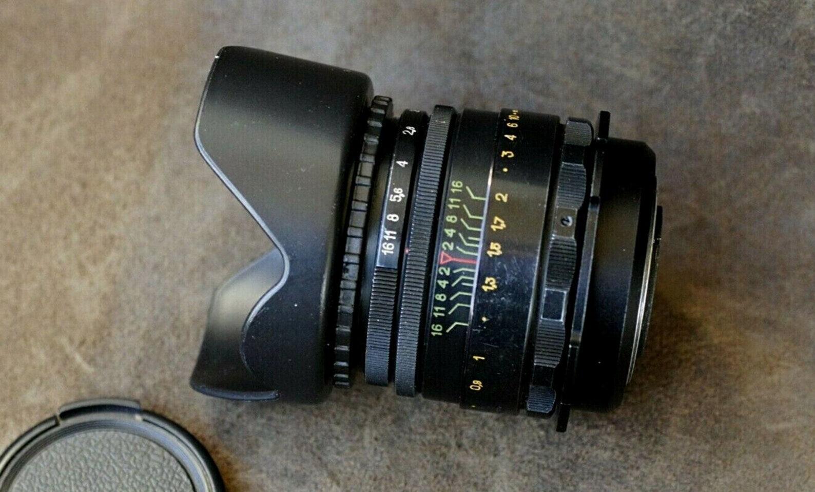 4K Anamorphic Lens Helios 44-2 Soviet Cinema Mod USSR with Sony NEX E-mount