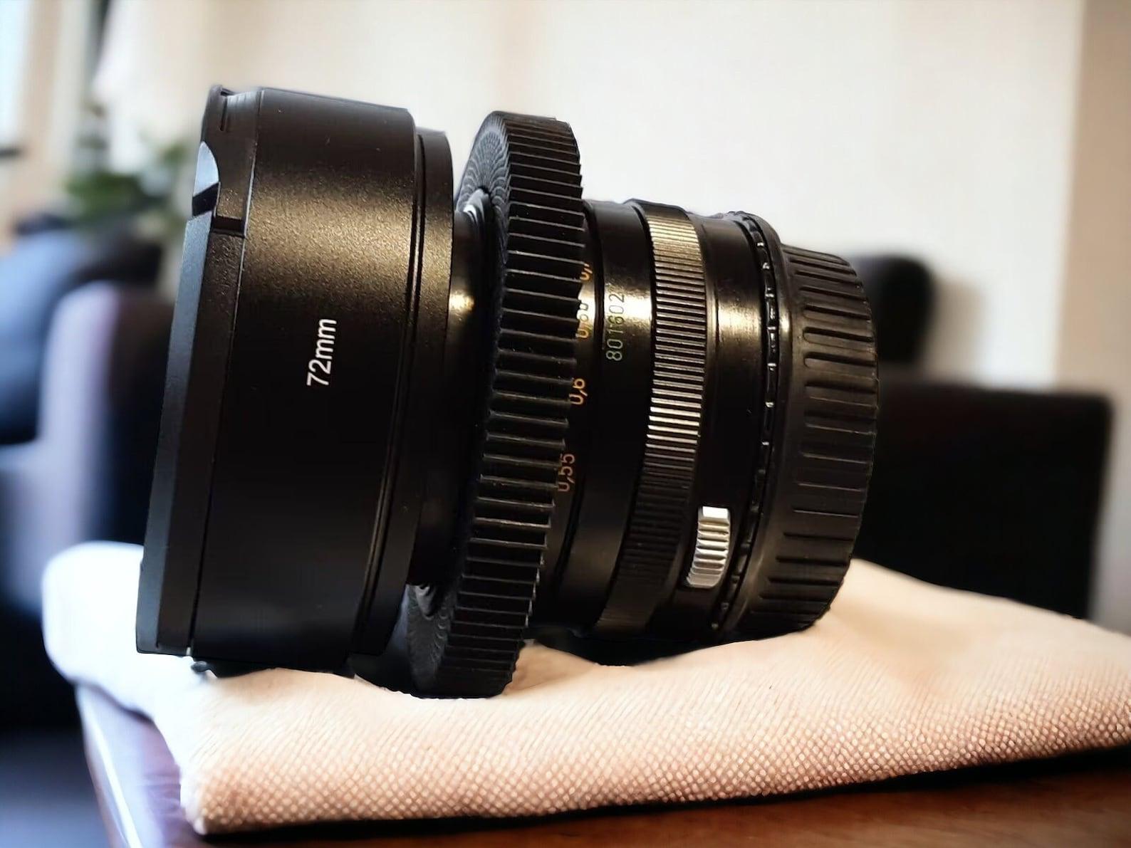 Anamorphic Helios 44 M Lens Soviet Cine Mod for each camera with any adaptor