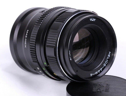 Helios 44 M-4 Cine Mod Bokeh Portrait Lens Soviet 58mm Sony NEX E-mount