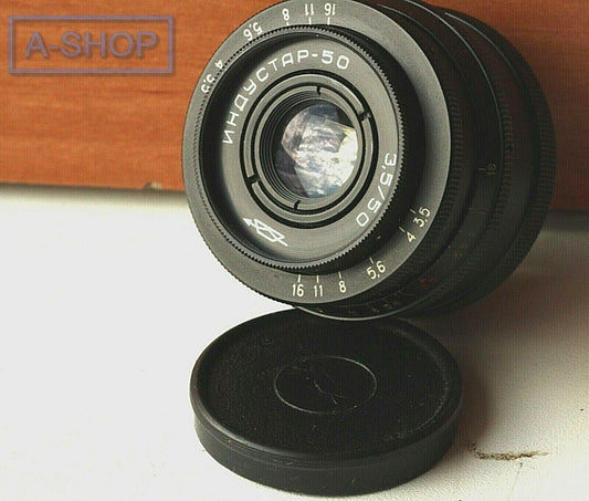 Industar Lens 50 -2 3.5/50 USSR Soviet Russian Lens Vintage M32 M42